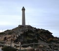 The lighthouse of Cabo de Palos. Royalty Free Stock Photo
