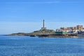 The lighthouse of Cabo de Palos, Spain Royalty Free Stock Photo