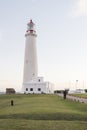 Lighthouse of Cabo de Santa Maria, located in La Paloma, Rocha, Uruguay Royalty Free Stock Photo