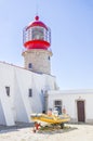 Lighthouse Cabo Sao Vicente at Sagres, Portugal