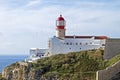 Lighthouse from Cabo Vicente in Portugal