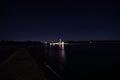 Sturgeon bay pier canal lighthouse door county wisconsin coast guard station light at the end of the pier