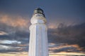 Lighthouse in Canos de Meca Spain at sunset