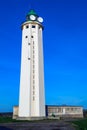 Lighthouse at Cap-dAntifer, Seine Maritime, France Royalty Free Stock Photo