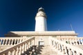 Lighthouse on Cap de Formentor on island Majorca, Balaeric Islands, Spain.