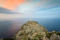 Lighthouse in Cap de Formentor Royalty Free Stock Photo