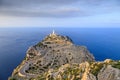 Lighthouse in Cap de Formentor Royalty Free Stock Photo