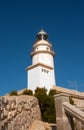Lighthouse on Cap De Formentor peninsula on Majorca Spain Royalty Free Stock Photo