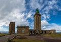 Lighthouse on the Cap Frehel Royalty Free Stock Photo