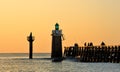 Lighthouse Capbreton Royalty Free Stock Photo