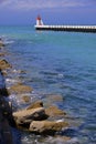 Lighthouse of Capbreton in France Royalty Free Stock Photo