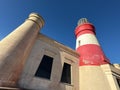 Lighthouse in Cape  Agulhas Royalty Free Stock Photo