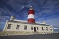 Lighthouse, Cape Agulhas in South Africa Royalty Free Stock Photo