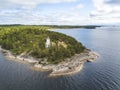 Lighthouse at Cape Besov Nos, Lake Onega