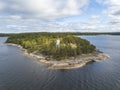 Lighthouse at Cape Besov Nos, Lake Onega