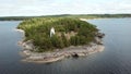 Lighthouse at Cape Besov Nos, Lake Onega