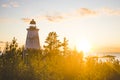 Lighthouse at Cape Besov Nos, Lake Onega shore