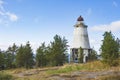 Lighthouse at Cape Besov Nos, Lake Onega shore