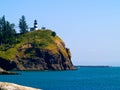 Lighthouse - Cape Disappointment WA USA Royalty Free Stock Photo