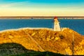 Lighthouse in Cape Enrage, New Brunswick, Canada