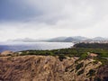 Lighthouse at Cape Formentor in Coast of North Mallorca, Spain. Artistic sunrise and dusk landascape Royalty Free Stock Photo