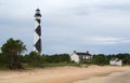 Lighthouse at Cape Lookout Royalty Free Stock Photo