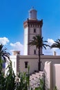 Lighthouse at the cape Spartel in Tangier, Morocco Royalty Free Stock Photo