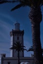 Lighthouse at the cape Spartel in Tangier, Morocco Royalty Free Stock Photo