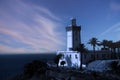 Lighthouse at the cape Spartel in Tangier, Morocco Royalty Free Stock Photo