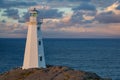 Lighthouse at Cape Spear Royalty Free Stock Photo