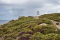 Lighthouse of cape of Tourinan in Muxia, Costa da Morte, Death Coast, Galicia, Spain