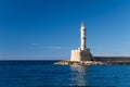 Lighthouse Chania Crete, Greece Royalty Free Stock Photo