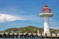 Lighthouse china sytle at Koh Sri-Chang, Thailand.