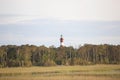 Lighthouse at Chincoteague Island Royalty Free Stock Photo