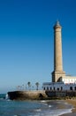 Lighthouse of Chipiona, the tallest in Spain Royalty Free Stock Photo