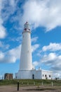 Lighthouse of the city of La Paloma in Rocha in Uruguay Royalty Free Stock Photo