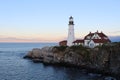 lighthouse on the coast line