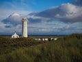 Lighthouse on Walney Island, Cumbria, England