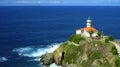 Lighthouse, Cudillero, Spain Royalty Free Stock Photo