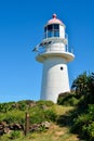 Lighthouse dating from 1884 at Double Island Point in Great Sand Royalty Free Stock Photo