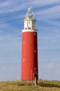 lighthouse, De Cocksdorp, Texel Island, Netherlands Royalty Free Stock Photo