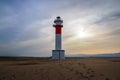 Lighthouse in the Delta de l'Ebre Natural Park
