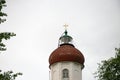 Lighthouse on the dome of the church