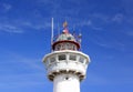 Lighthouse in Egmond aan Zee. North Sea, the Netherlands.