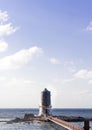 Lighthouse in EL Max area, Alexandria, Egypt Royalty Free Stock Photo