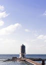 Lighthouse in EL Max area, Alexandria, Egypt Royalty Free Stock Photo