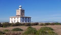 Lighthouse Faro of Nova Tabarca island near Alicante Spain Royalty Free Stock Photo