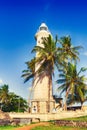 Lighthouse in Galle fort, Sri Lanka Royalty Free Stock Photo