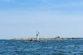 Lighthouse Gavlehasten Aaland sea Sweden