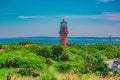 Lighthouse in Gay head in Martha`s Vineyard MA